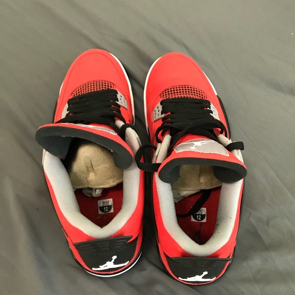 Air Jordan retro 4 Toro Bravo sz 12 - Picture 4 of 5